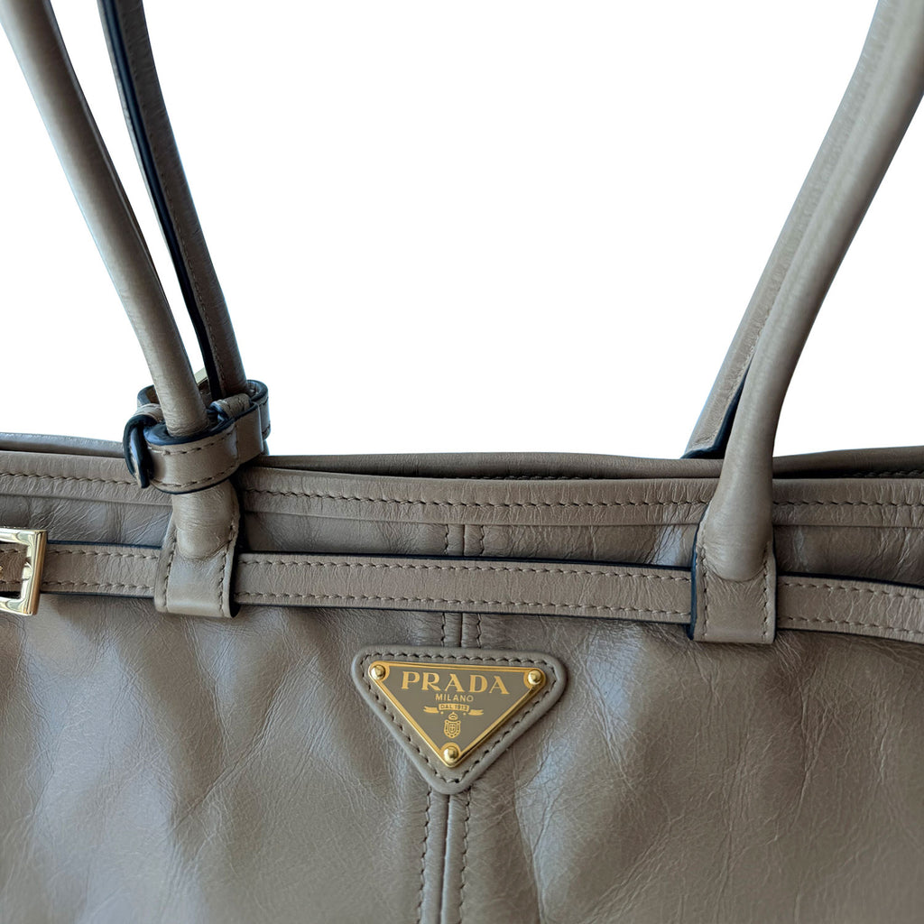 Prada Bonnie Medium Leather Handbag