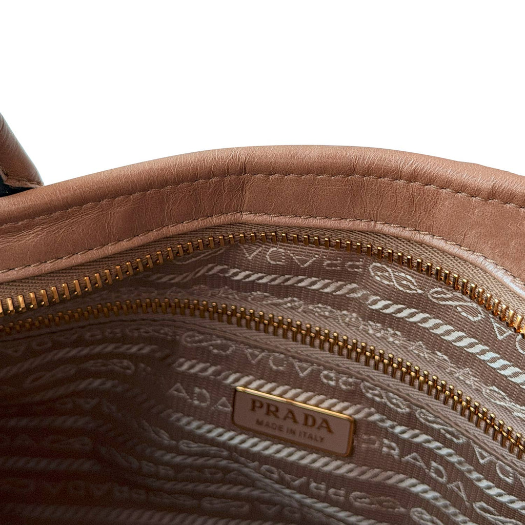 Prada Bonnie Medium Leather Handbag