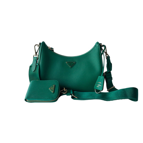 Prada Calf Twin Tote Bag