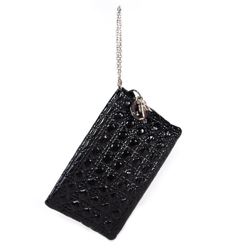 Valentino Quilted Rockstud Wallet on Chain