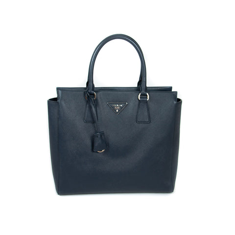 Prada Calf Twin Tote Bag