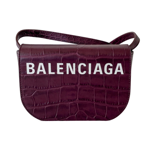 Balenciaga Mini A4 Papier Zip Around Shoulder Bag