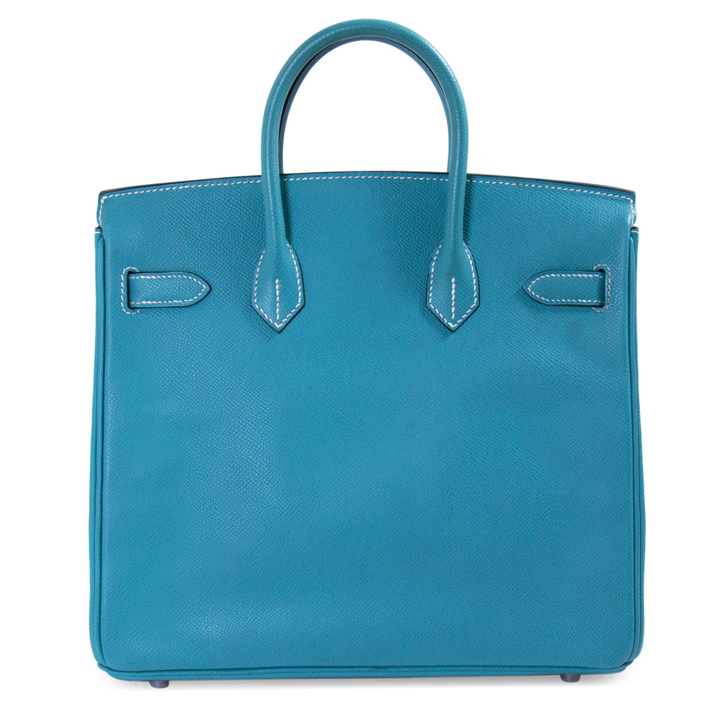 Hermès Birkin 28 HAC Blue Jean Epsom Bags Hermès - Shop authentic new pre-owned designer brands online at Re-Vogue