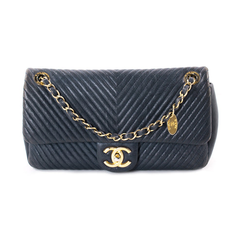 Chanel Metallic Wallet on Chain