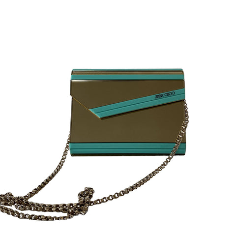 Valentino Quilted Rockstud Wallet on Chain