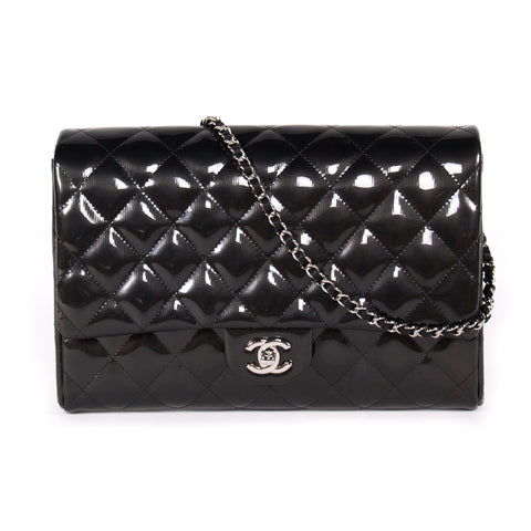 Chanel Medium Classic Chevron Flap Bag