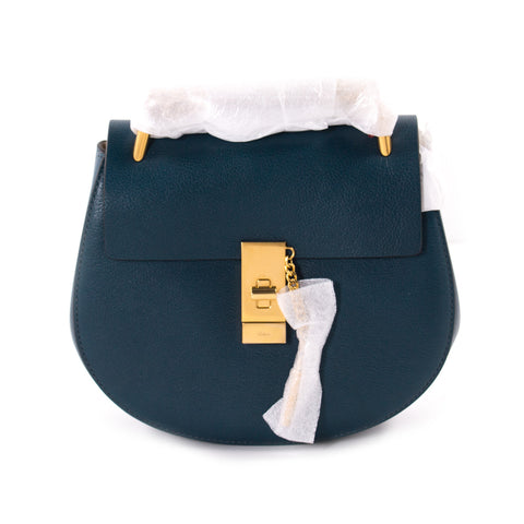 Chloé Drew Mini Leather Suede Shoulder Bag