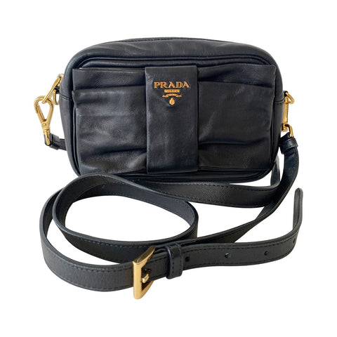 Prada Calf Twin Tote Bag