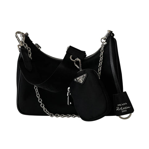 Prada Calf Twin Tote Bag