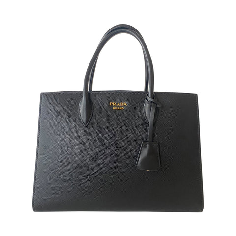 Prada Calf Twin Tote Bag