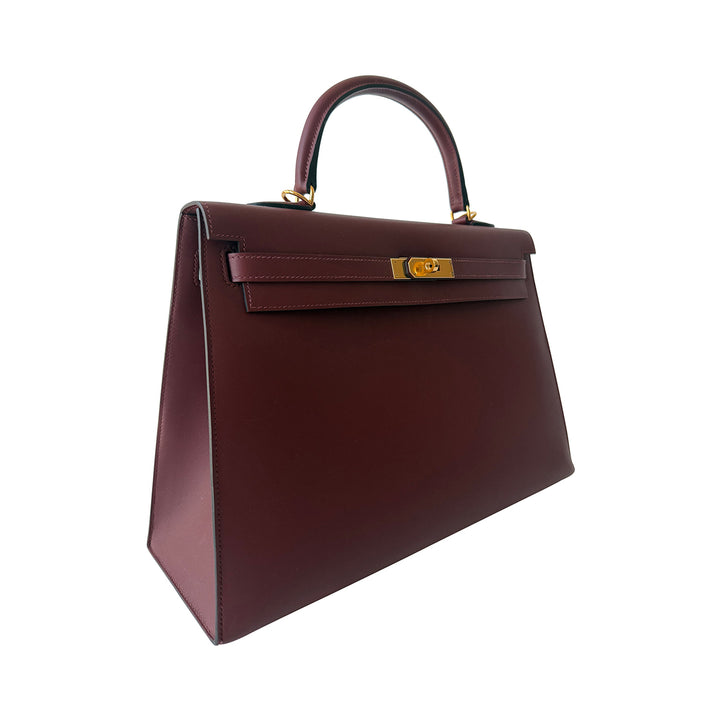 Hermès Kelly 35 Sellier Swift Leather