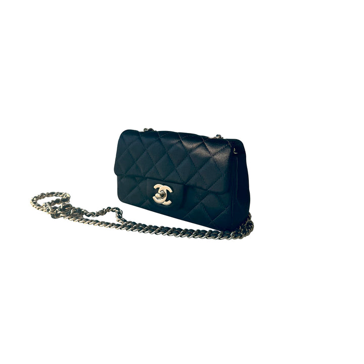 Chanel Mini Classic Rectangular Flap Bag - revogue