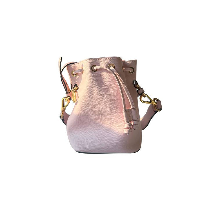 Fendi Mon Tresor Leather Bucket Bag