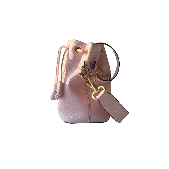 Fendi Mon Tresor Leather Bucket Bag