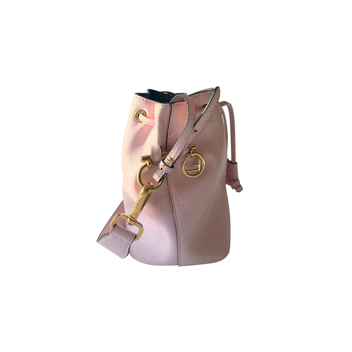 Fendi Mon Tresor Leather Bucket Bag