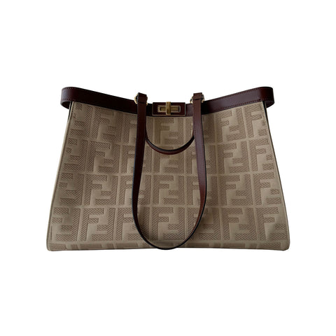 Fendi By The Way Shearling Shoulder Bag