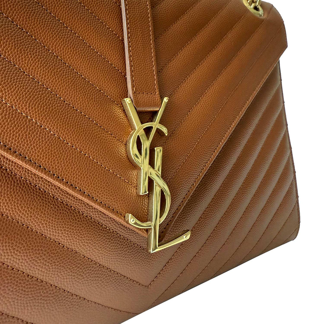 Saint Laurent Monogram Envelope Large Bag