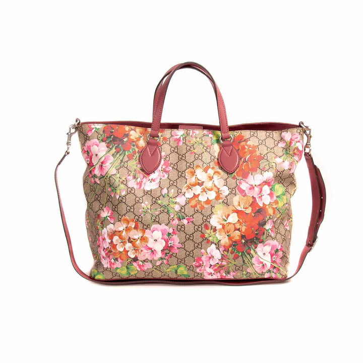 Gucci Soft GG Blooms Shopper Tote Bag Bags Gucci - Shop authentic new pre-owned designer brands online at Re-Vogue