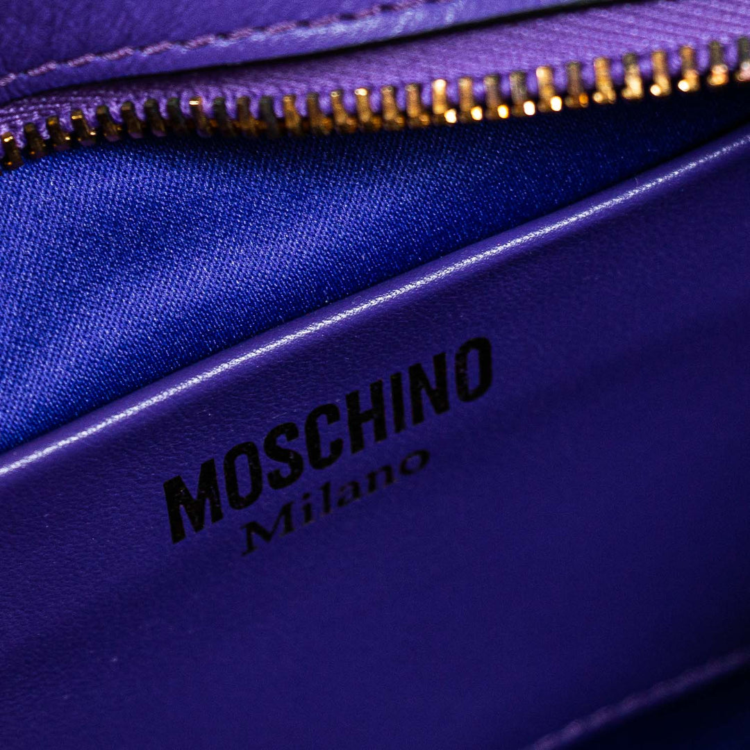 Moschino Tassel Logo Camera Bag