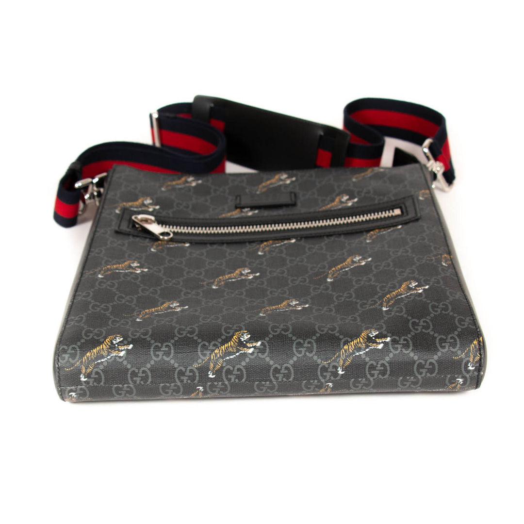 Gucci Bestiary Messenger with Tigers