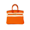 Hermès Birkin 25 Orange Togo Leather