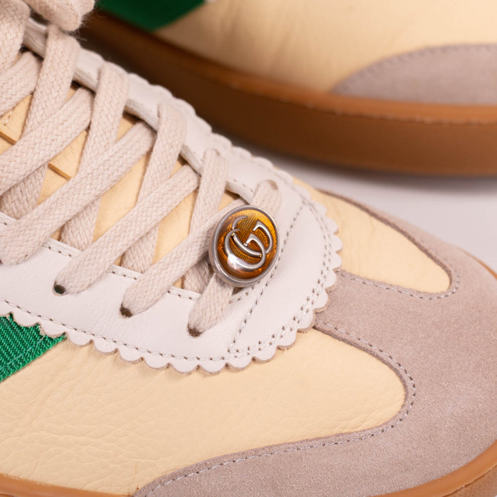 Gucci Ace Leather Bee Sneakers Shoes Gucci - Shop authentic new pre-owned designer brands online at Re-Vogue