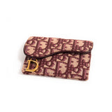 Christian Dior Saddle Compact Card Case Accessories Dior - Shop authentic new pre-owned designer brands online at Re-Vogue