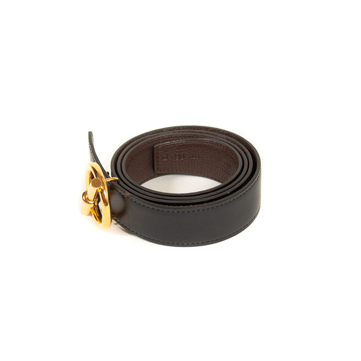 Hermès Glenan Reversible Leather Belt Accessories Hermès - Shop authentic new pre-owned designer brands online at Re-Vogue