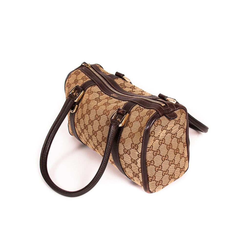 Gucci GG Canvas Boston Bag Bags Gucci - Shop authentic new pre-owned designer brands online at Re-Vogue