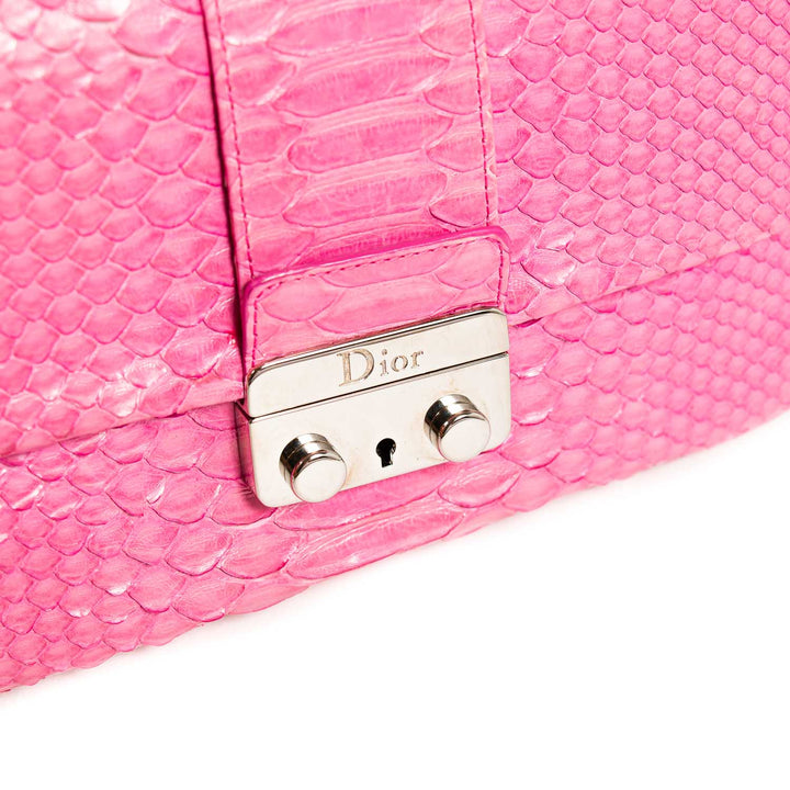 Christian Dior Miss Dior Python Flap Bag