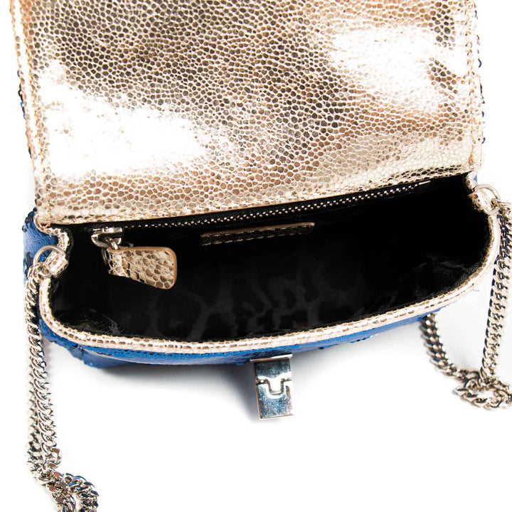 Jimmy Choo Mini Sequin Ruby Bag