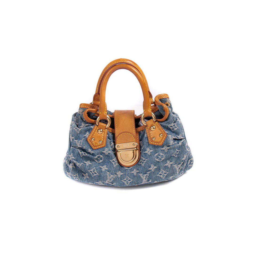 Louis Vuitton Denim Pleaty Bag Bags Louis Vuitton - Shop authentic new pre-owned designer brands online at Re-Vogue