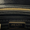 Small Prada Saffiano Vernice Promenade Bag