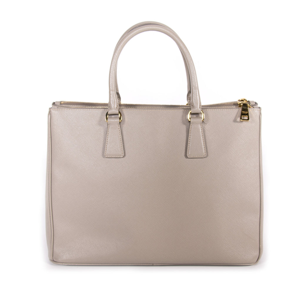 Prada Saffiano Double Zip Tote Bags Prada - Shop authentic new pre-owned designer brands online at Re-Vogue