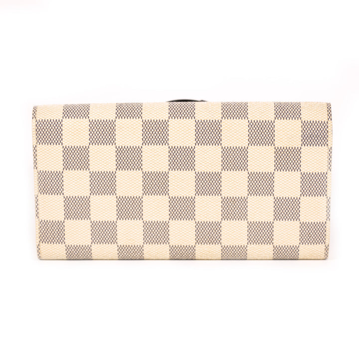 Louis Vuitton Damier Azur Sarah Wallet Accessories Louis Vuitton - Shop authentic new pre-owned designer brands online at Re-Vogue