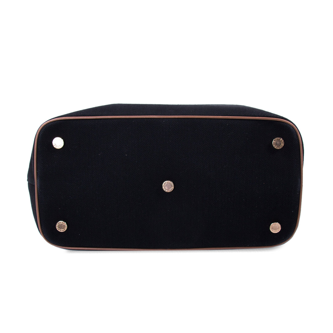 Bvlgari Isabella Rossellini Canvas Satchel Bags Bvlgari - Shop authentic new pre-owned designer brands online at Re-Vogue