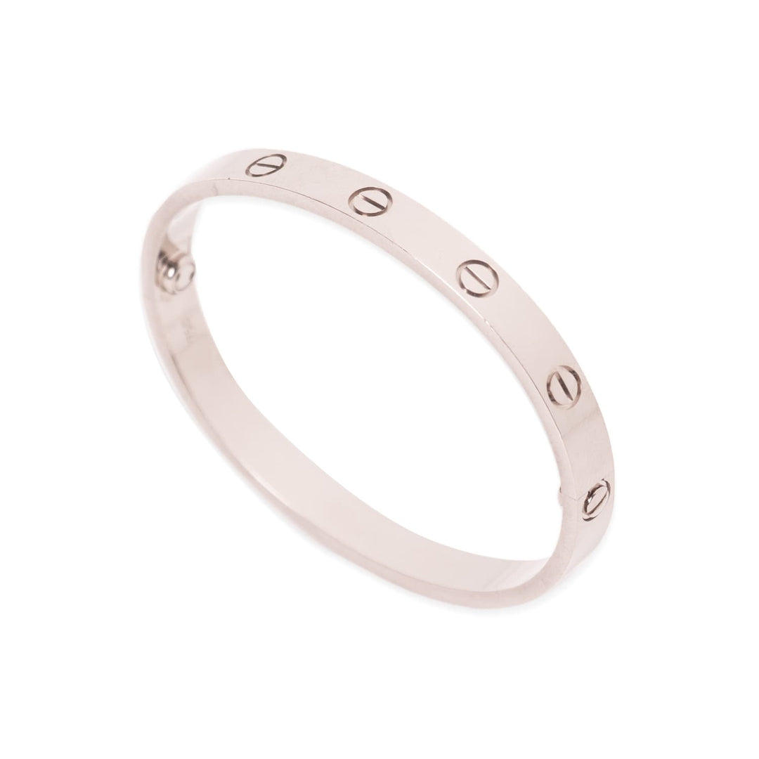 Cartier White Gold Love Bracelet Accessories Cartier - Shop authentic new pre-owned designer brands online at Re-Vogue