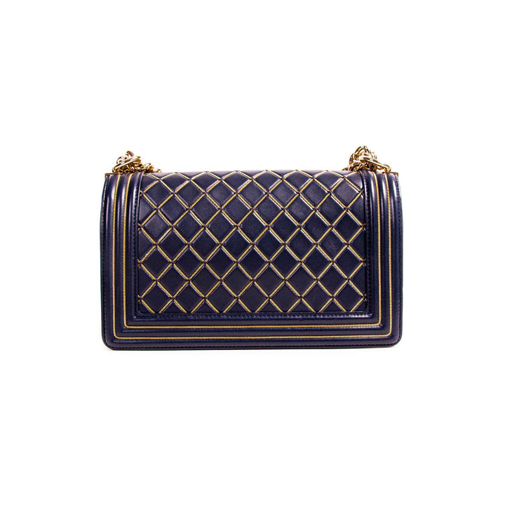 Chanel Boy Embellished Medium Flap Bag Bags Chanel - Shop authentic new pre-owned designer brands online at Re-Vogue