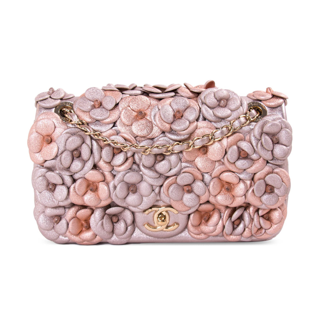Chanel CC Camelia Embellished Flap Bag Bags Chanel - Shop authentic new pre-owned designer brands online at Re-Vogue