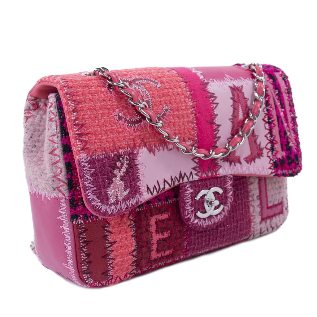 Chanel Classic Patchwork Jumbo Single Flap Bag Bags Chanel - Shop authentic new pre-owned designer brands online at Re-Vogue