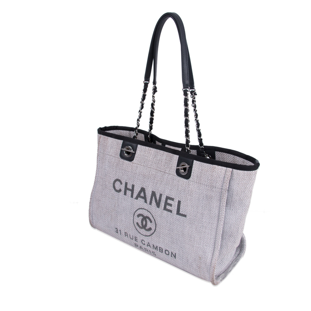 Chanel Small Deauville Tote Bag Bags Chanel - Shop authentic new pre-owned designer brands online at Re-Vogue