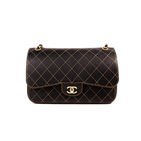 Chanel Black Chain Quilted Bag