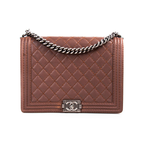 Chanel Black Chain Quilted Bag