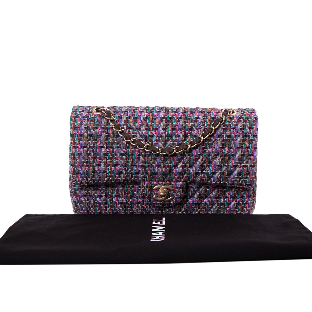 Chanel Medium Multicolor Double Flap Bag Bags Chanel - Shop authentic new pre-owned designer brands online at Re-Vogue