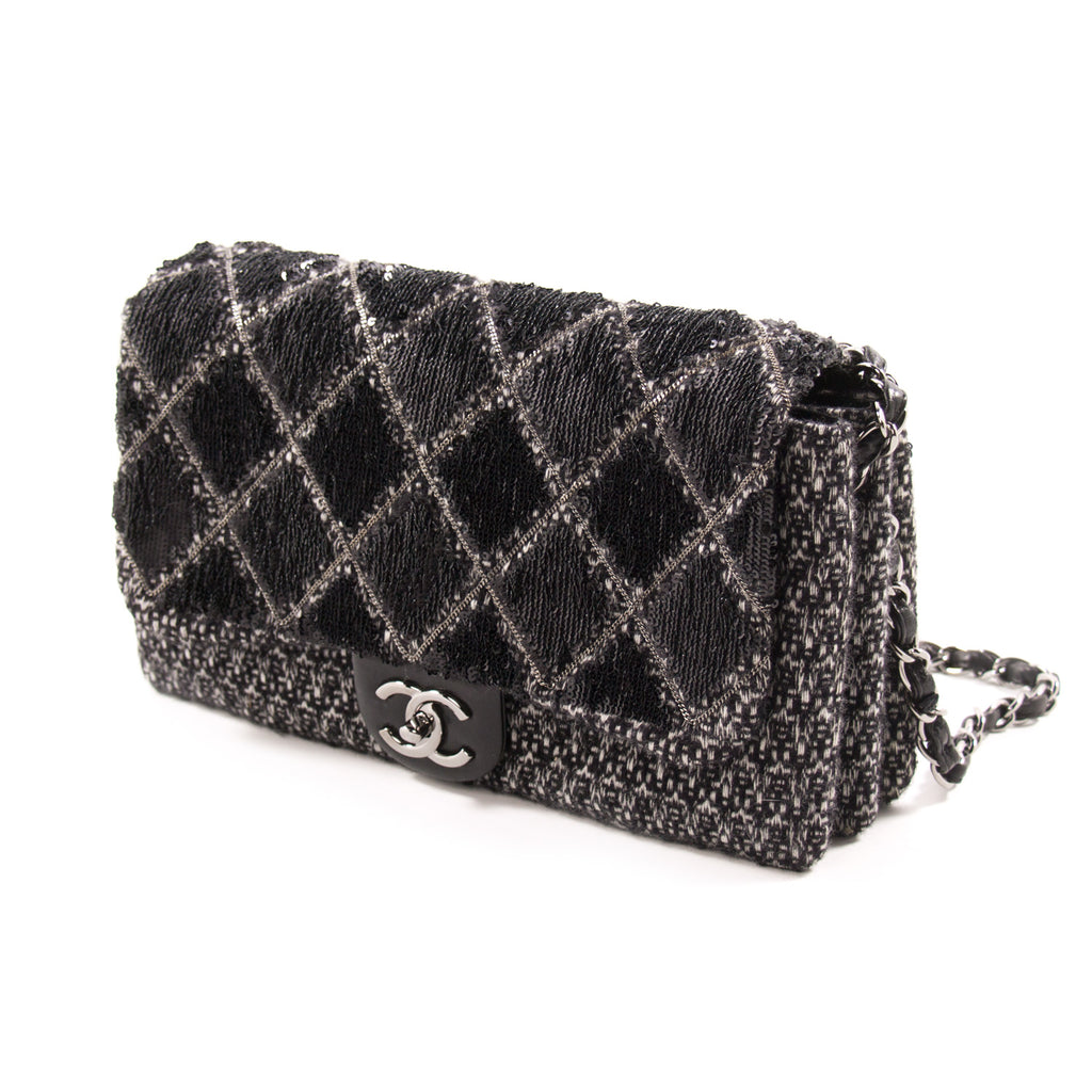 Chanel Sequin Tweed Flap Bag Bags Chanel - Shop authentic new pre-owned designer brands online at Re-Vogue