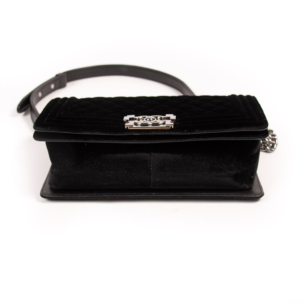 Chanel Medium Velvet Boy Bag Bags Chanel - Shop authentic new pre-owned designer brands online at Re-Vogue