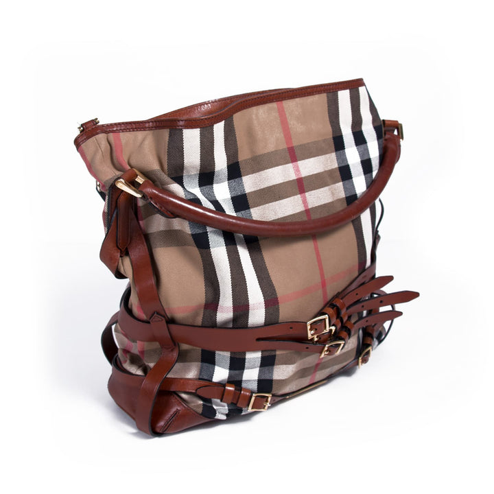 Burberry Bridle House Check Gosford Hobo Bags Burberry - Shop authentic new pre-owned designer brands online at Re-Vogue