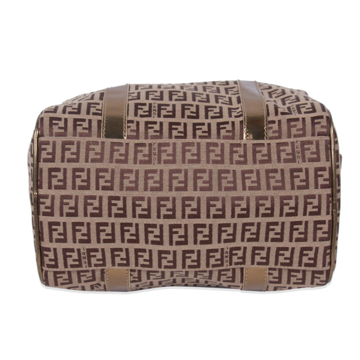 Fendi Zucca Spalmati Boston Bag Bags Fendi - Shop authentic new pre-owned designer brands online at Re-Vogue
