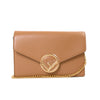 Fendi Wallet on Chain F Leather Shoulder Bag Bags Fendi - Shop authentic new pre-owned designer brands online at Re-Vogue