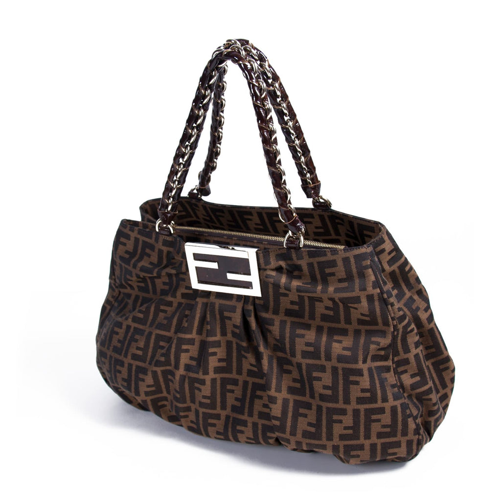 Fendi Mia Zucca Canvas Bag Bags Fendi - Shop authentic new pre-owned designer brands online at Re-Vogue